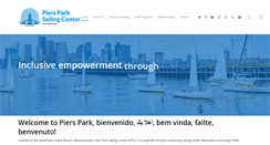 Desktop Screenshot of piersparksailing.org